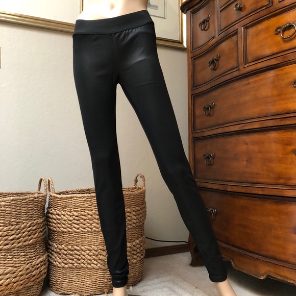 Goldsign Pants - NEVER WORN GOLDSIGN faux leather leggings size 28